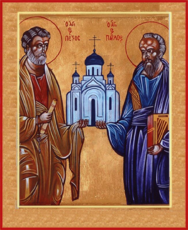Sviatok svätých Petra a Pavla v byzantskej tradícii