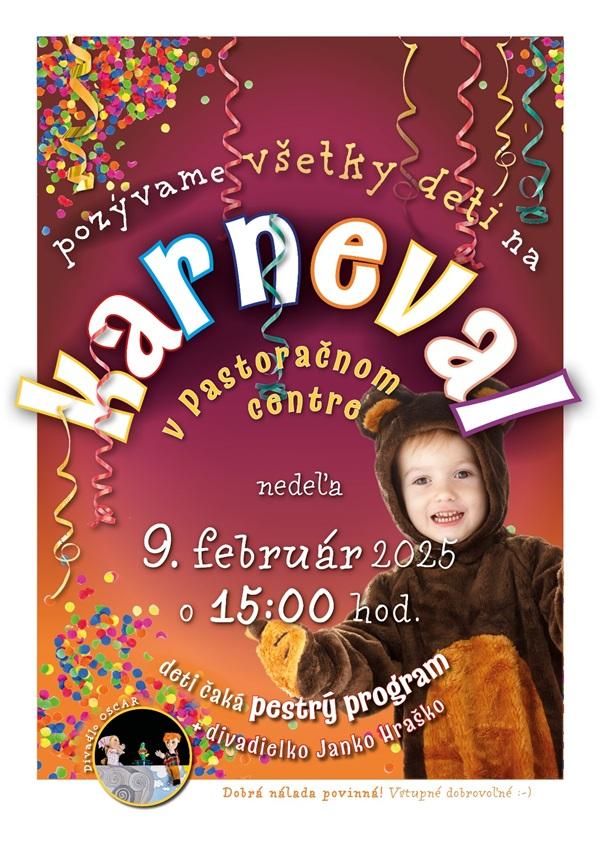 Farský karneval pre deti